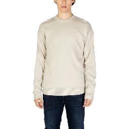 Beige Organic Cotton Sweatshirt