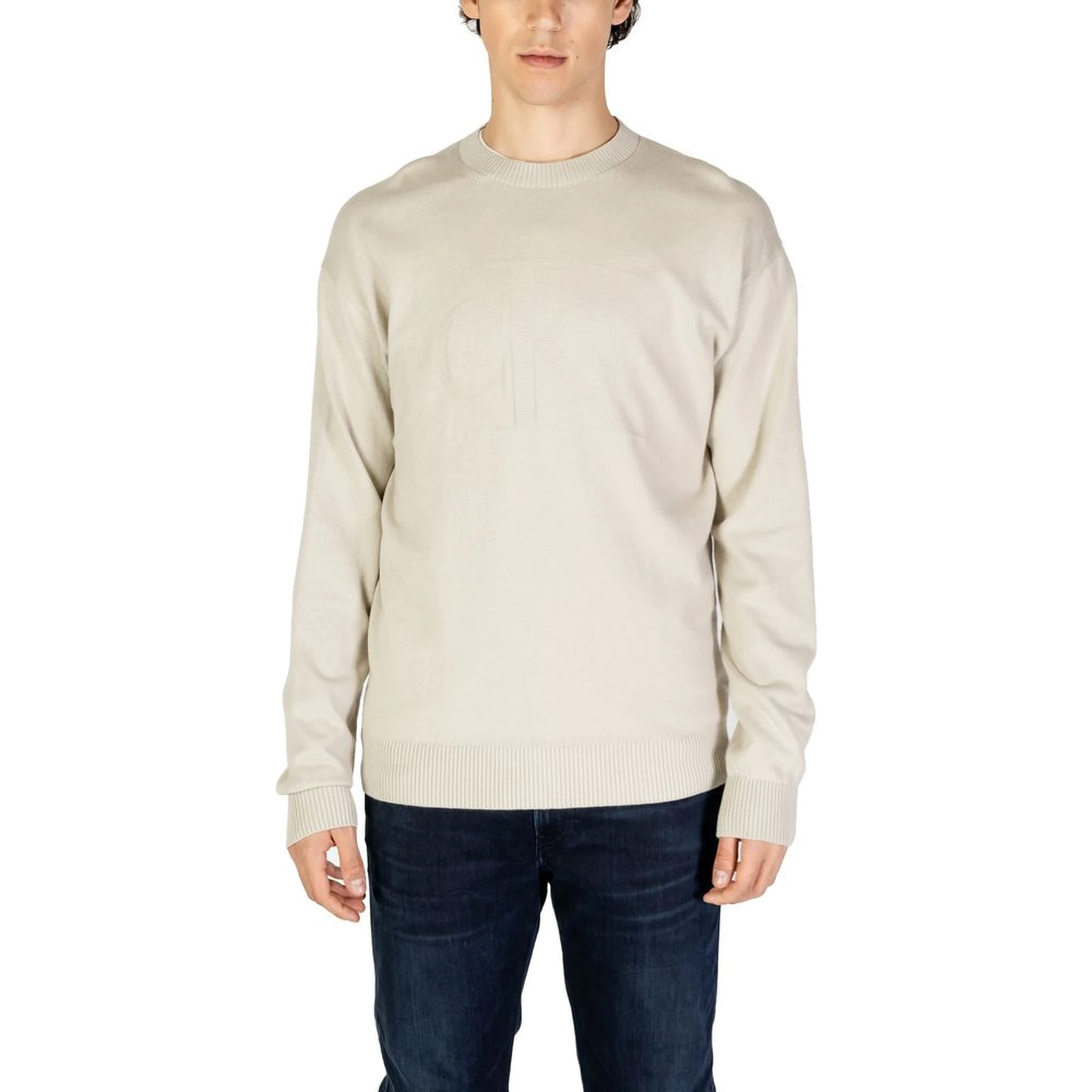 Beige Organic Cotton Sweatshirt