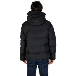 Black Polyamide Coat