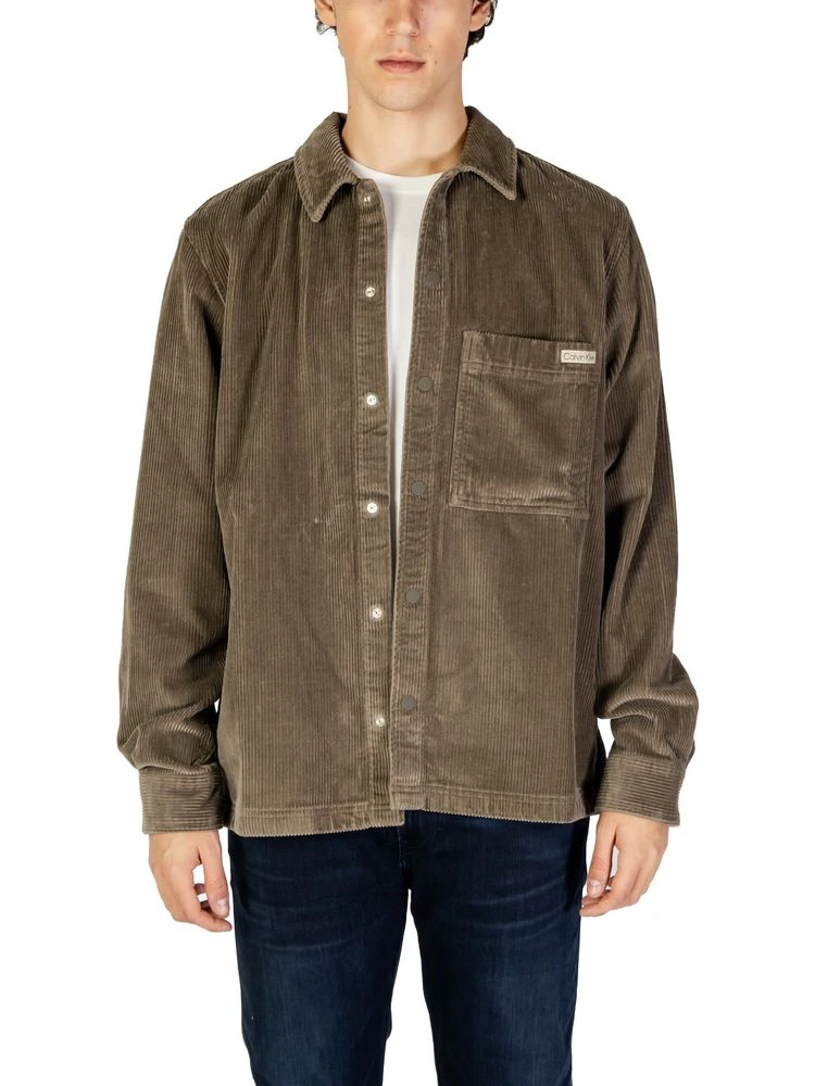 Beige Denim Shirt
