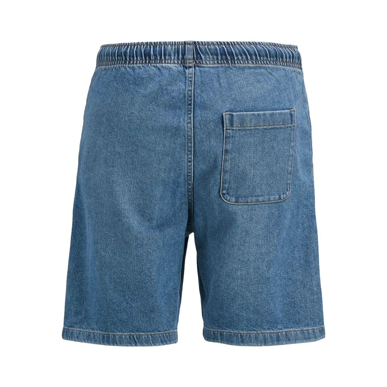 Light Blue Cotton Bermuda Shorts