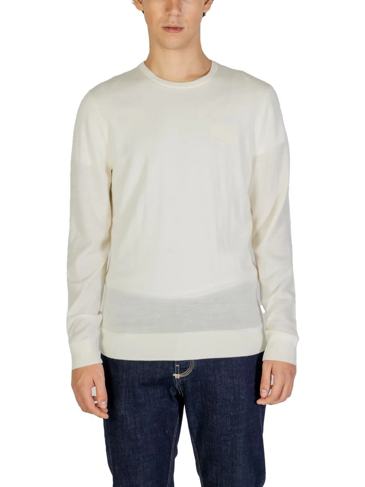 Cream Recycled Wool Sweatshirt