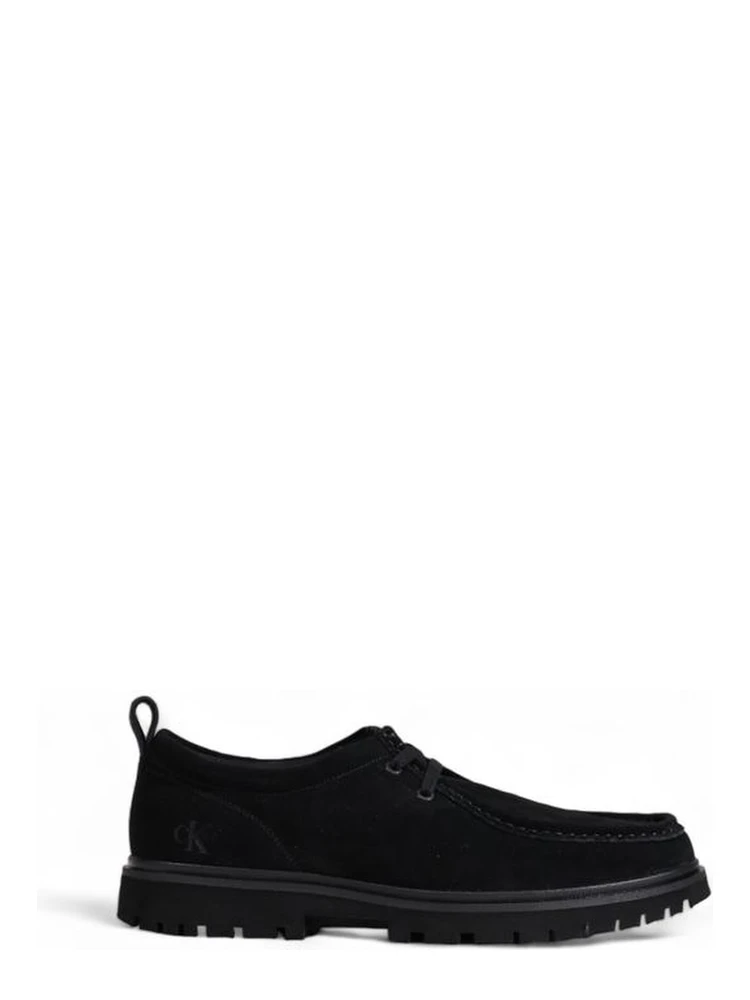 Black Suede Leather Oxfords And Derbies