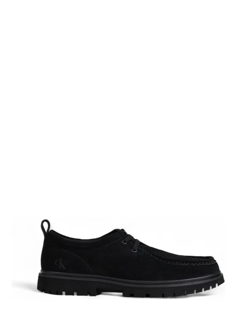 Black Suede Leather Oxfords And Derbies