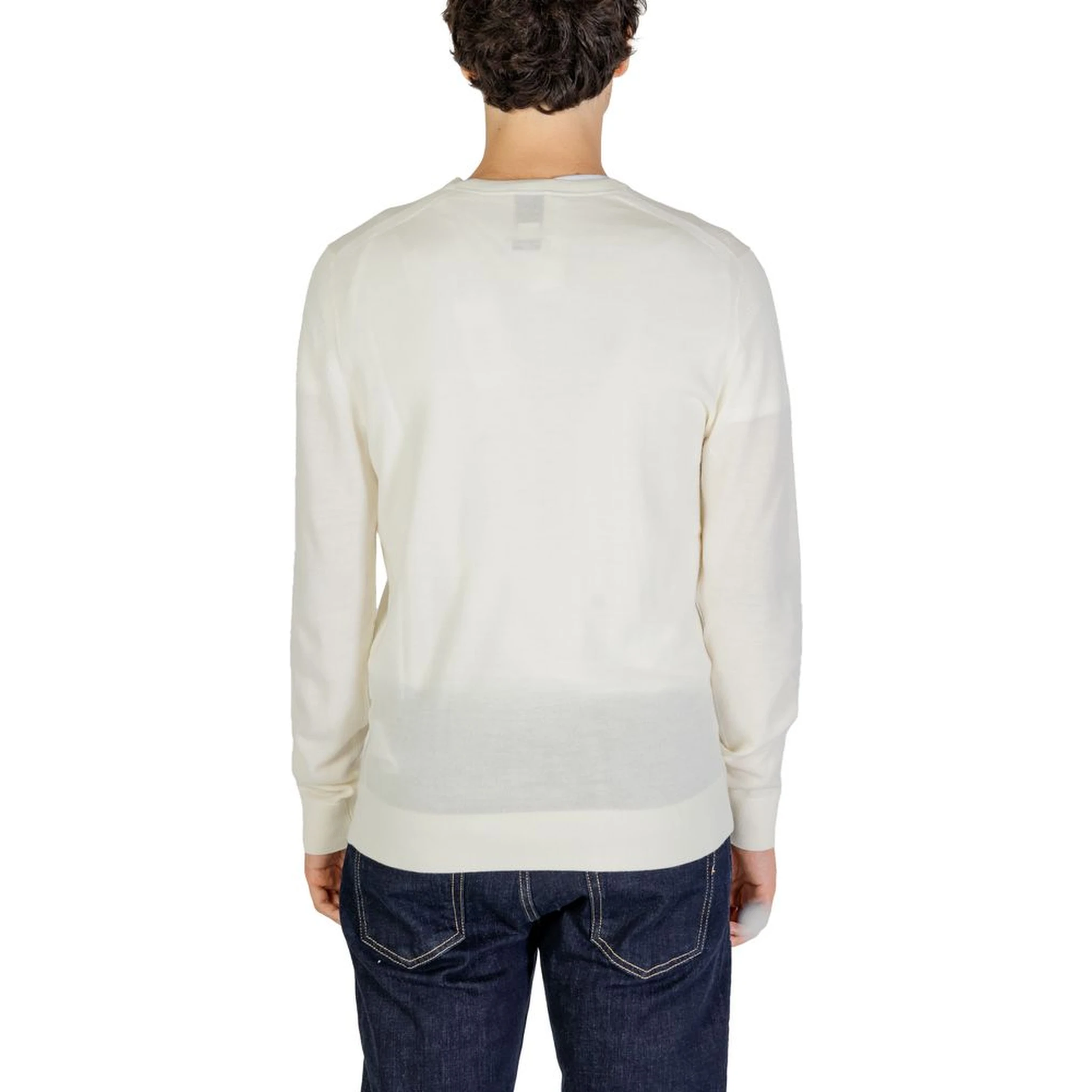 Cream Recycled Wool Sweatshirt