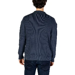 Blue Cotton Sweatshirt