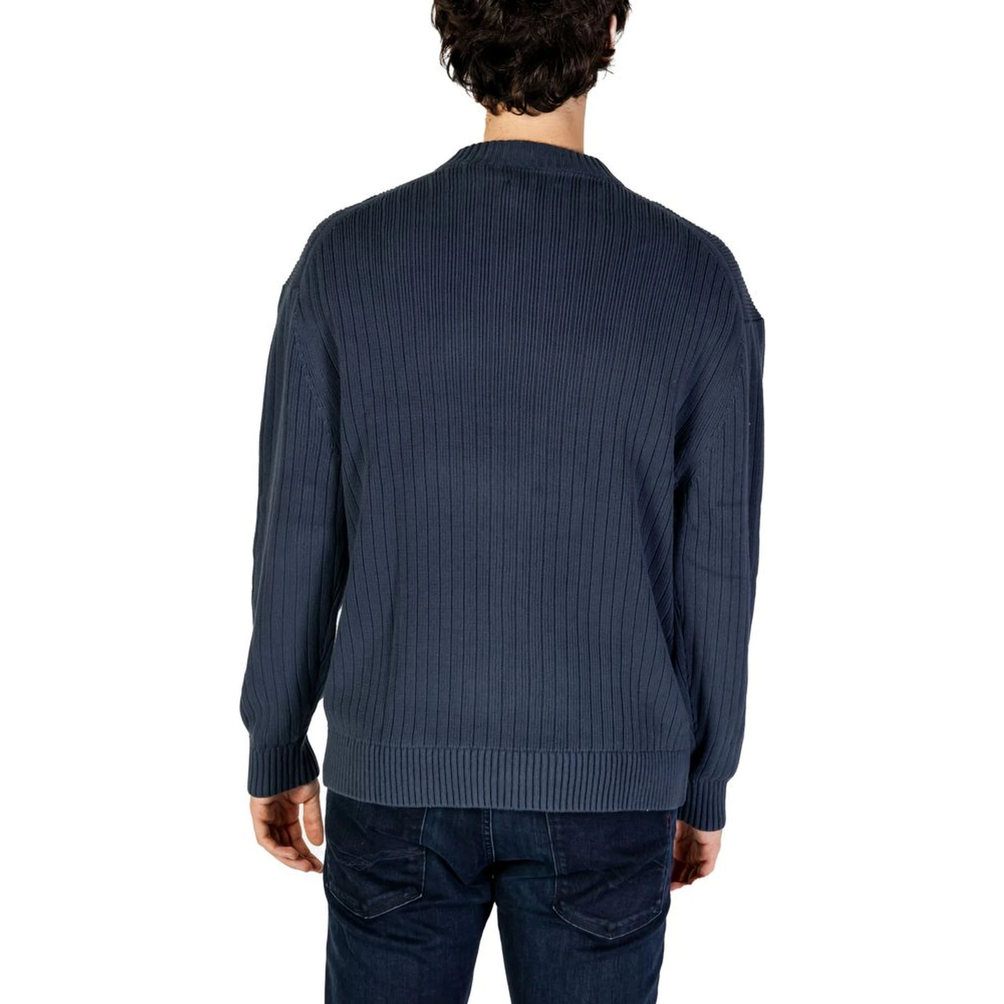 Blue Cotton Sweatshirt