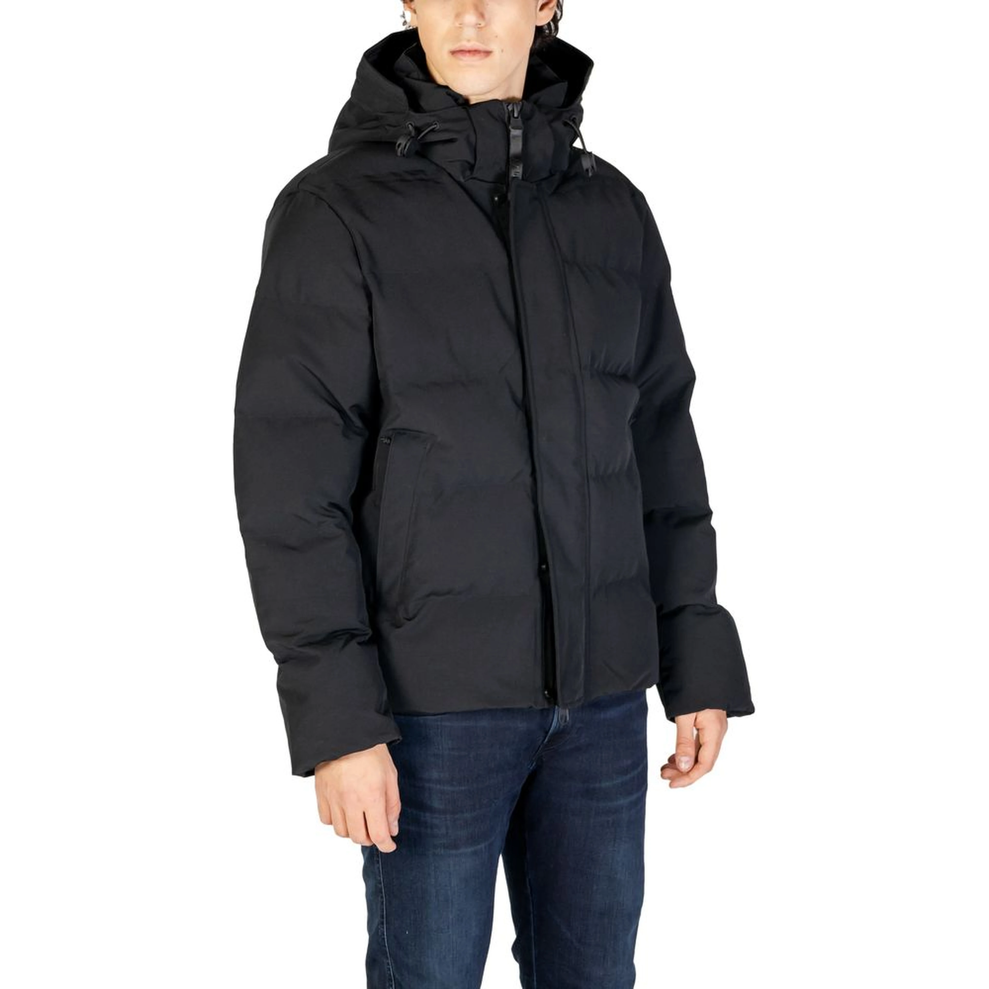 Black Polyamide Coat