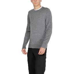 Gray Recycled Wool Sweatshirt