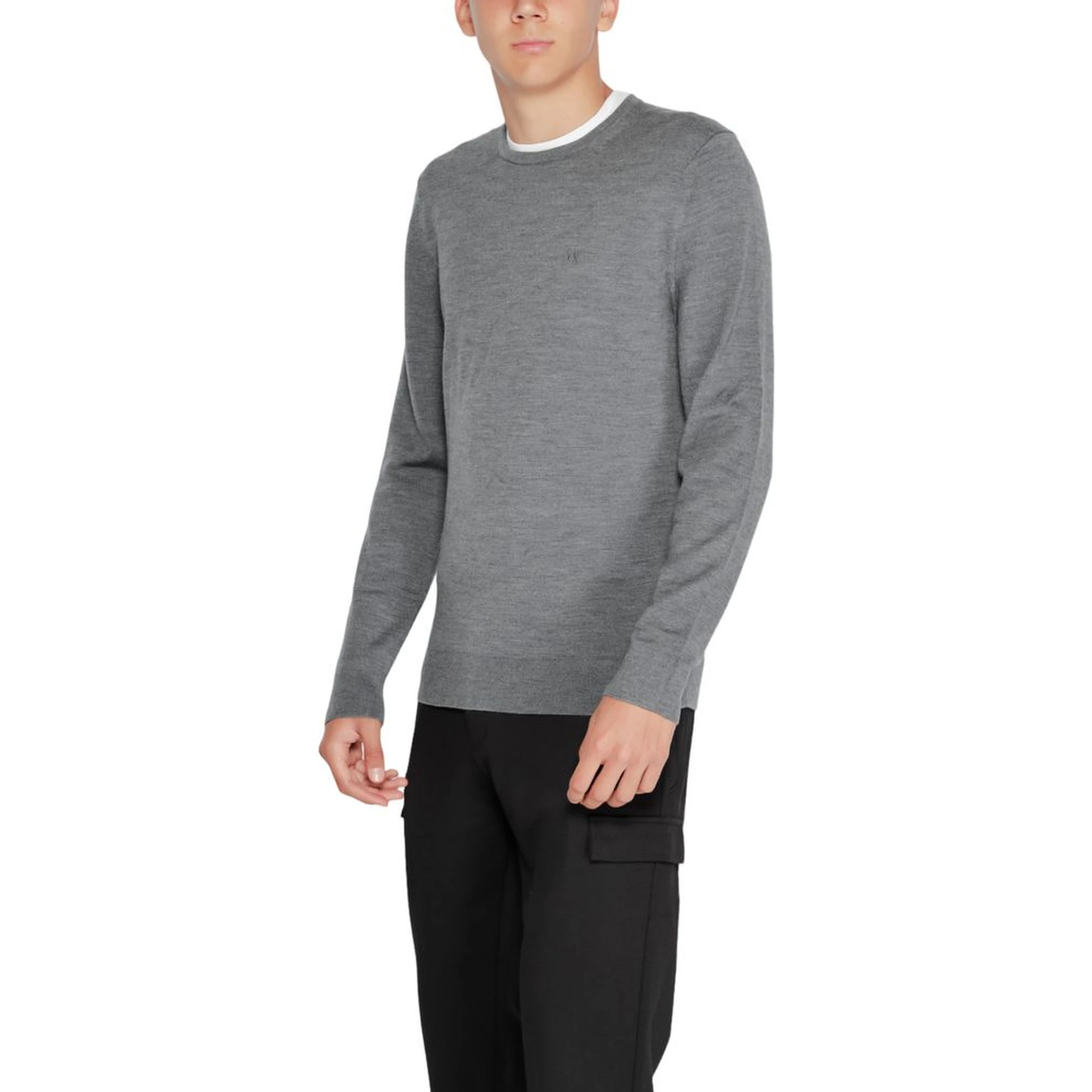 Gray Recycled Wool Sweatshirt