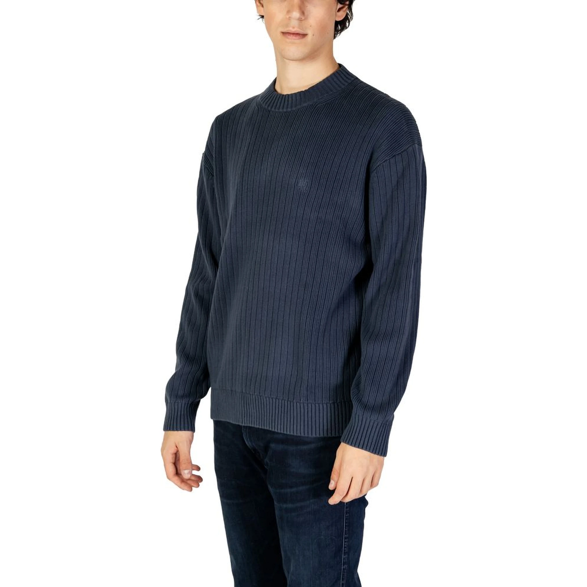 Blue Cotton Sweatshirt