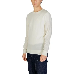 Cream Recycled Wool Sweatshirt