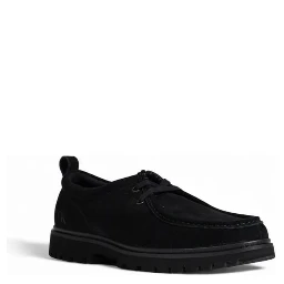 Black Suede Leather Oxfords And Derbies