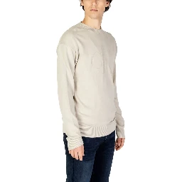 Beige Organic Cotton Sweatshirt