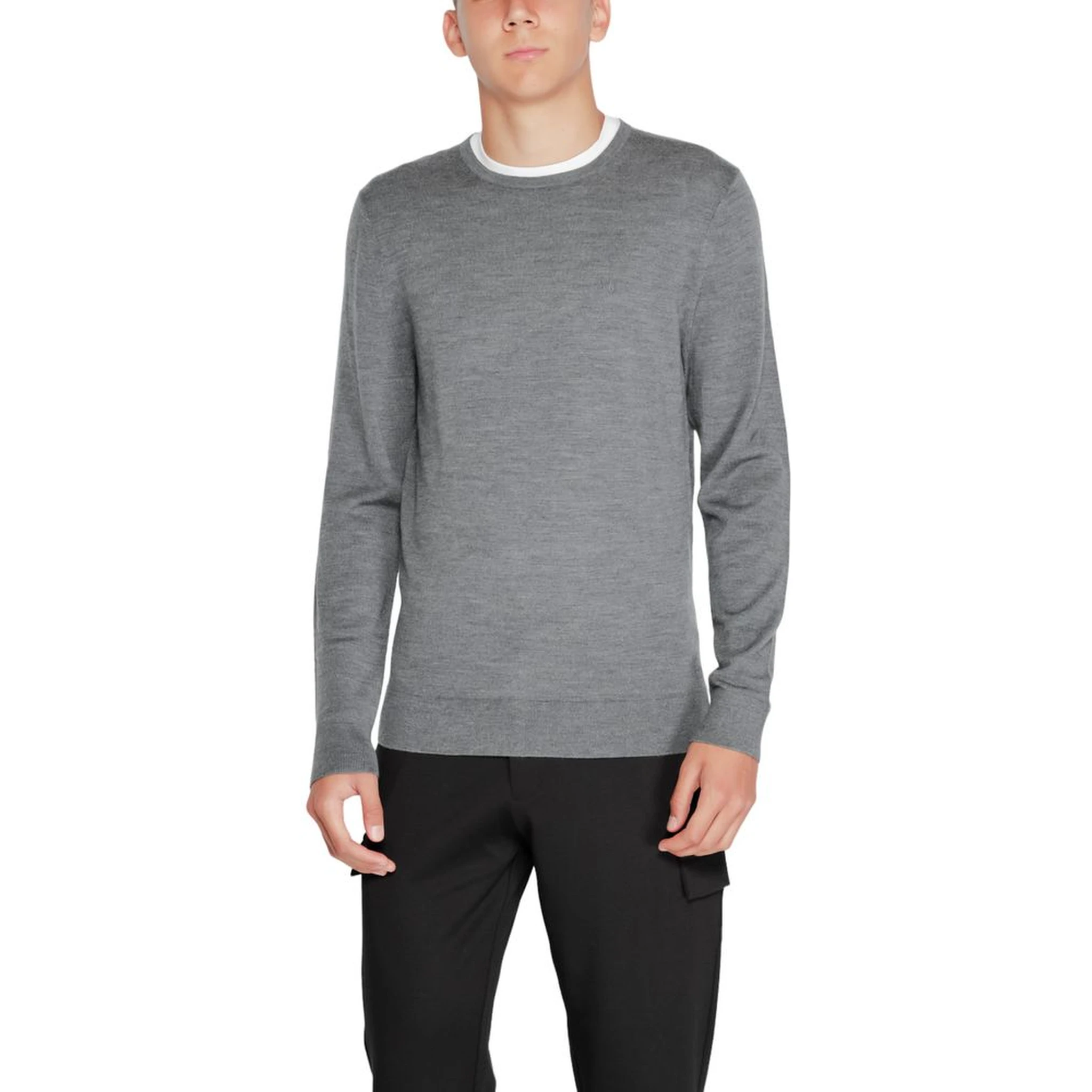 Gray Recycled Wool Sweatshirt