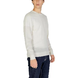 Cream Recycled Wool Sweatshirt