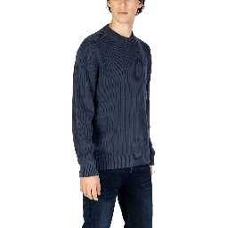 Blue Cotton Sweatshirt