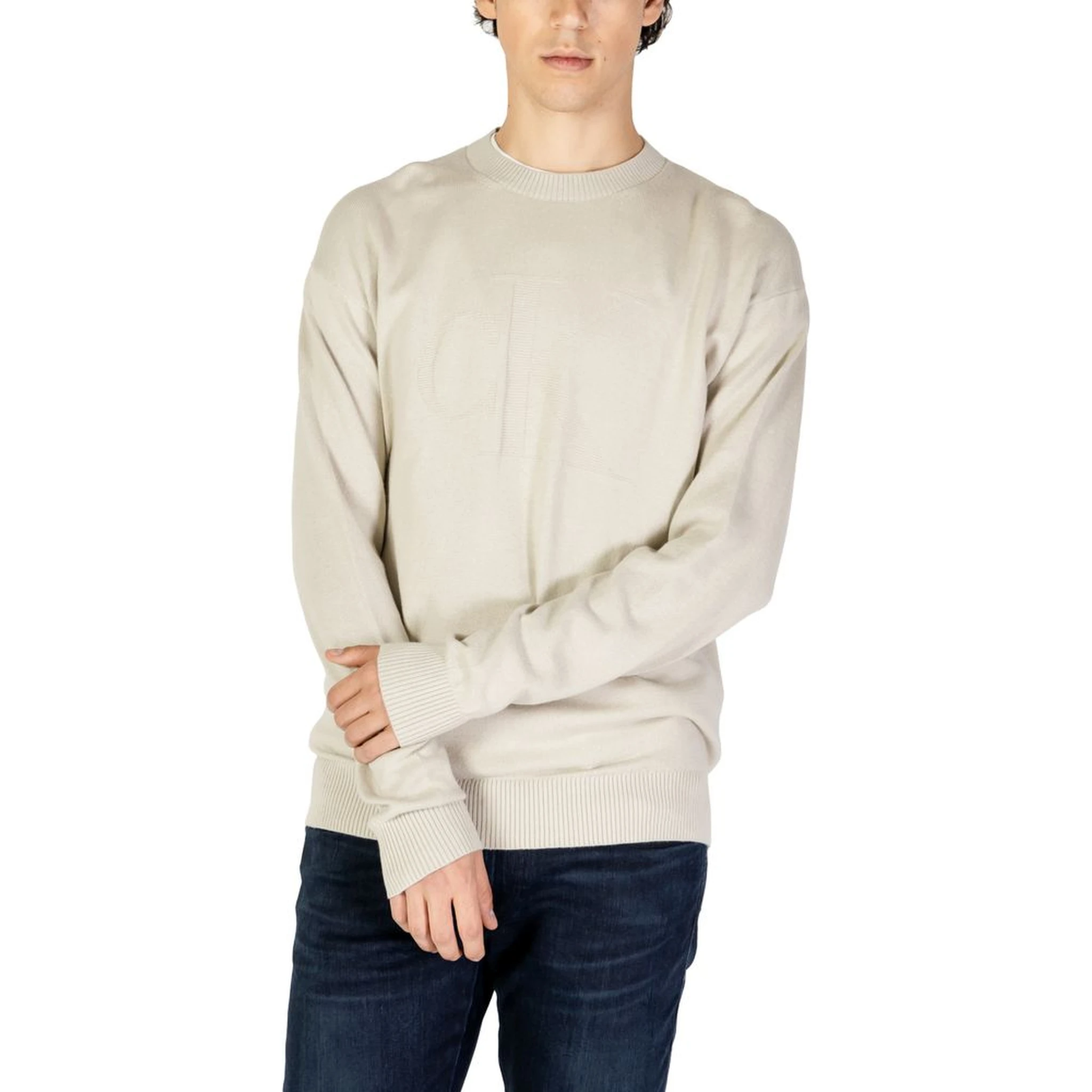 Beige Organic Cotton Sweatshirt