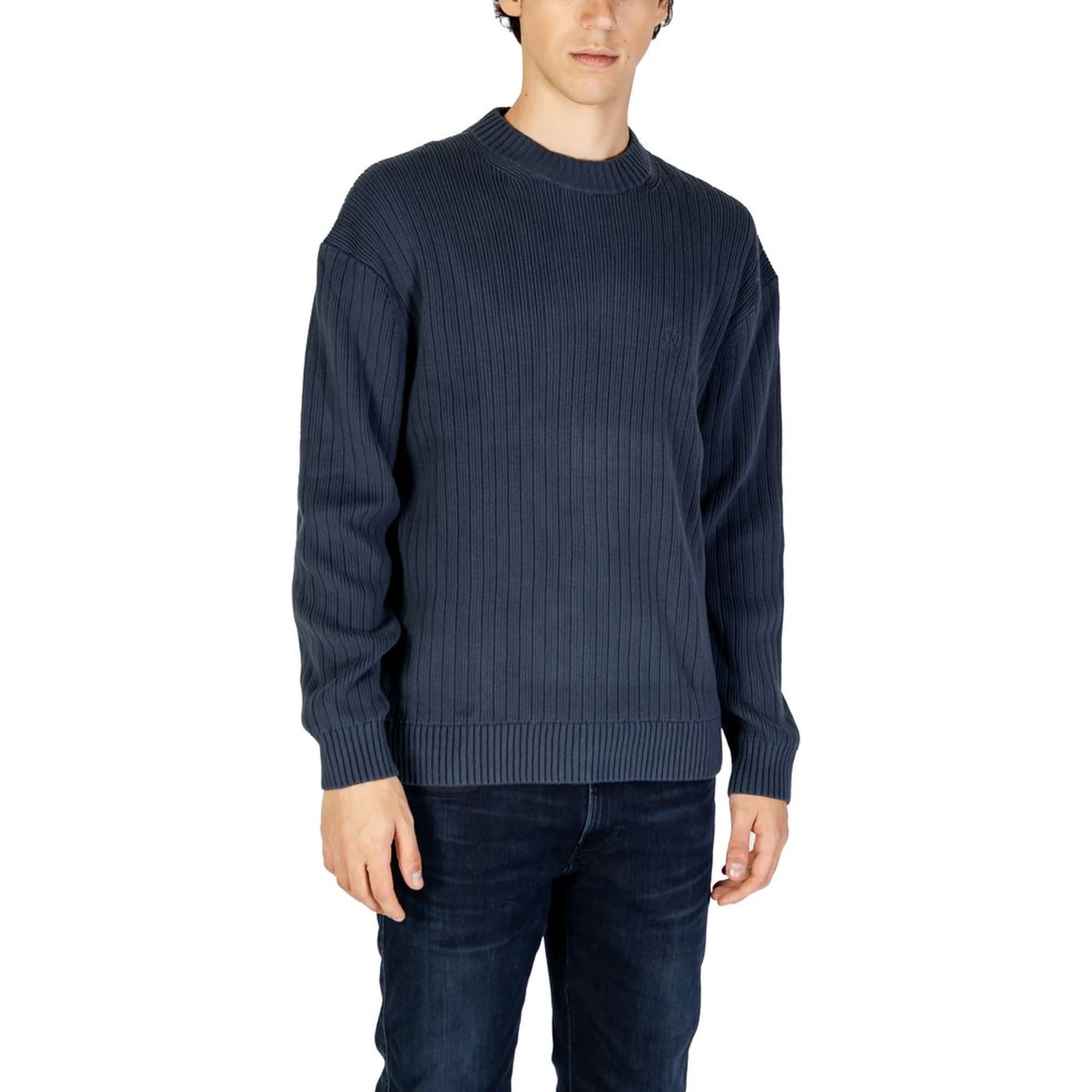 Blue Cotton Sweatshirt