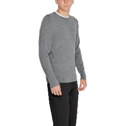 Gray Recycled Wool Sweatshirt