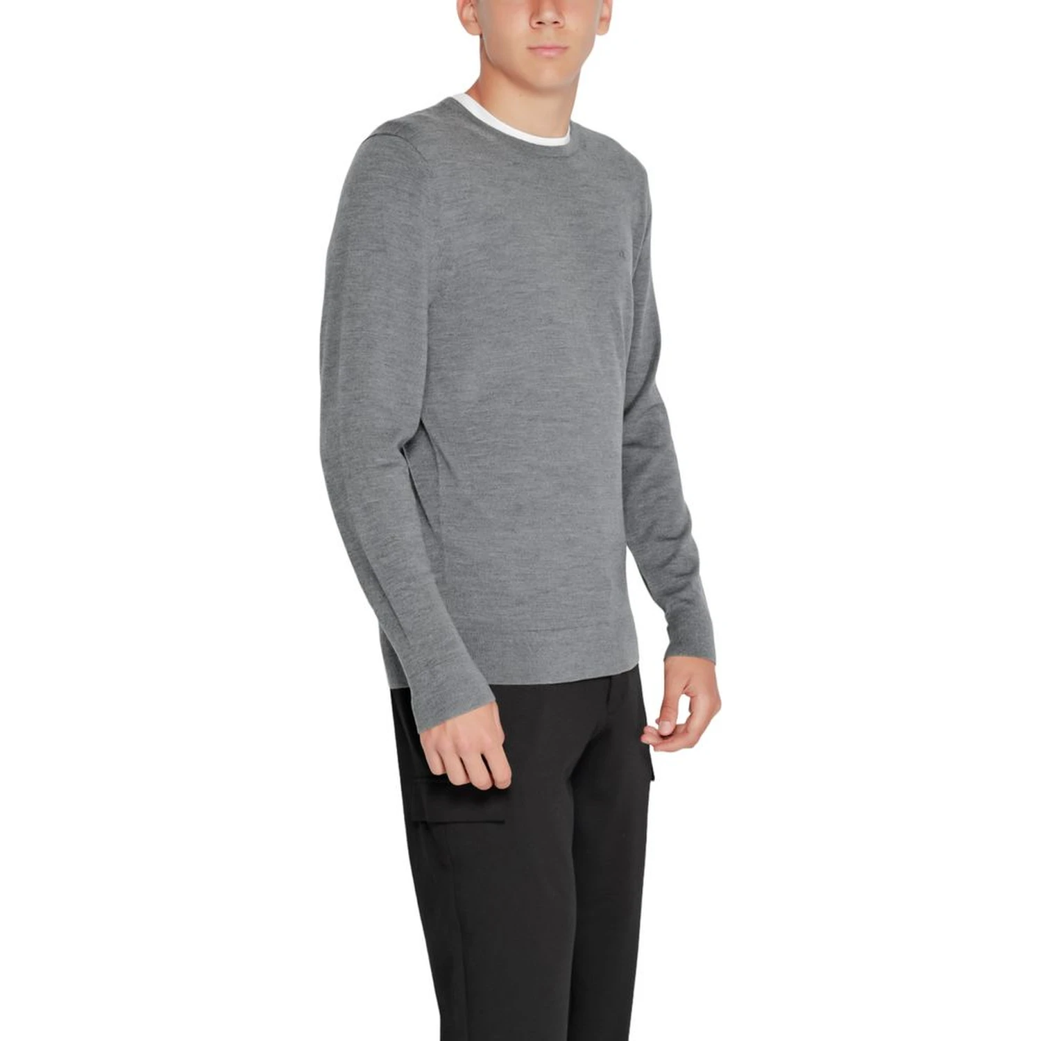 Gray Recycled Wool Sweatshirt