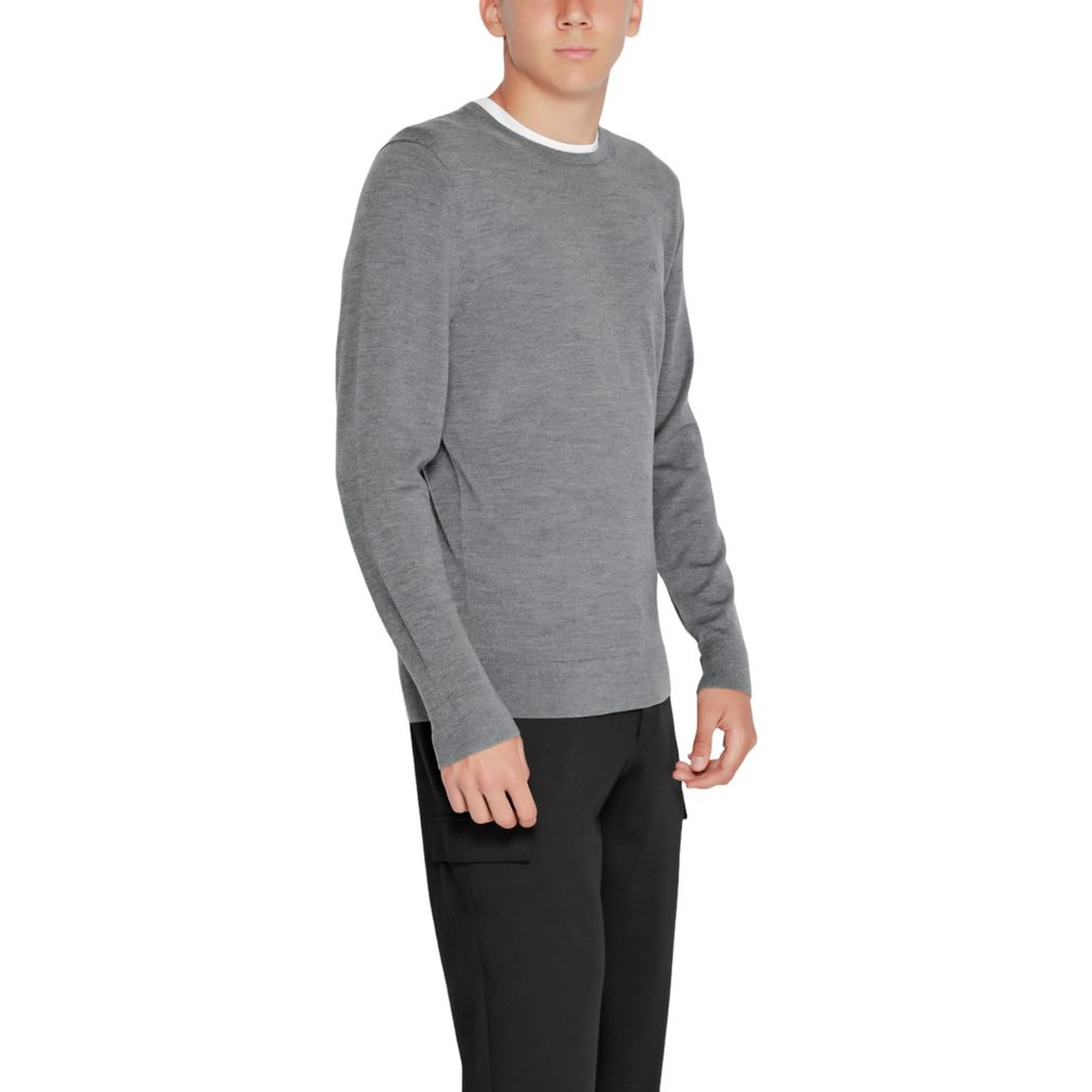 Gray Recycled Wool Sweatshirt