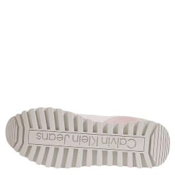 Purple Leather Low Top Sneakers