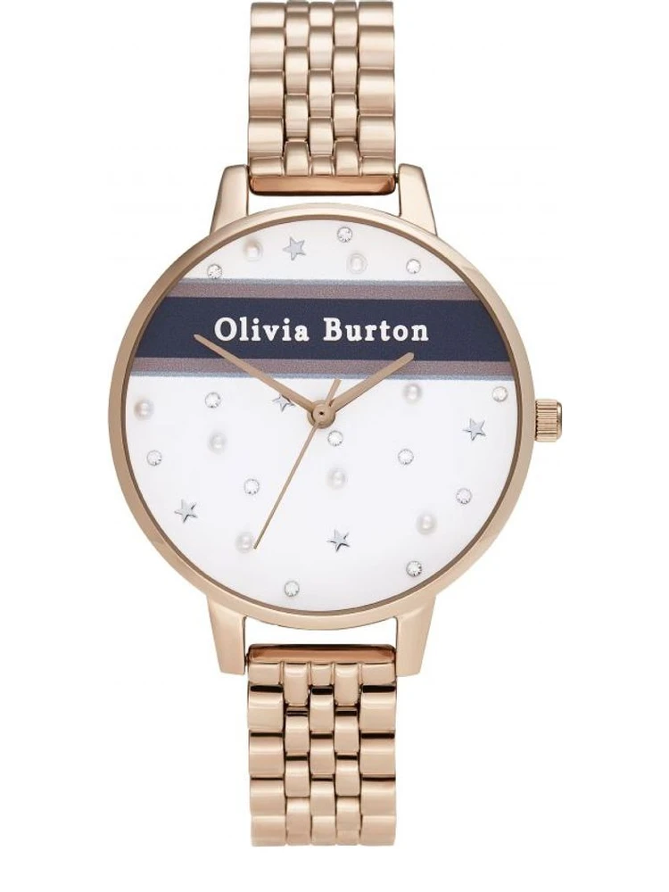 Multicolor Stainless Steel Dress Watch