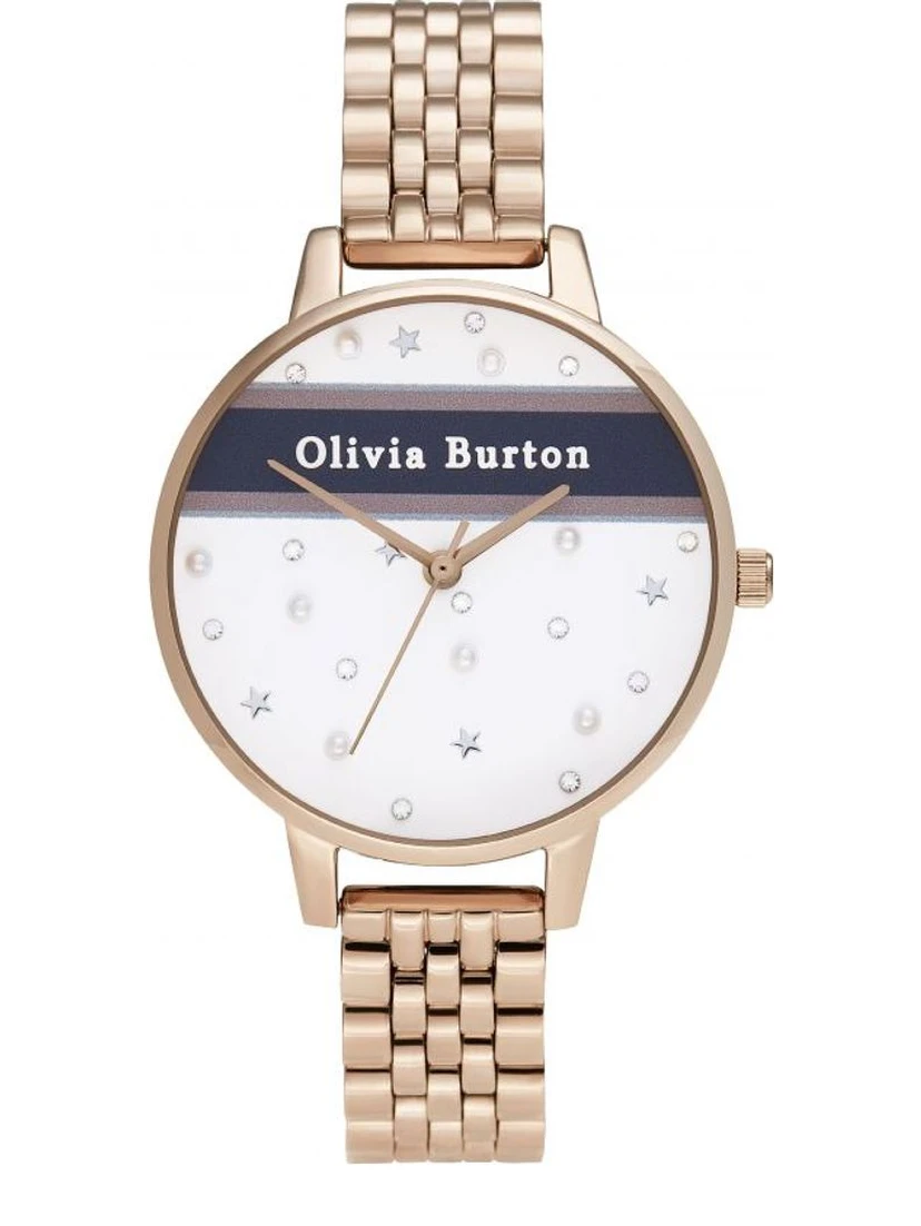 Multicolor Stainless Steel Dress Watch