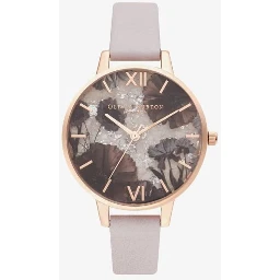 Multicolor Artificial Leather Dress Watch