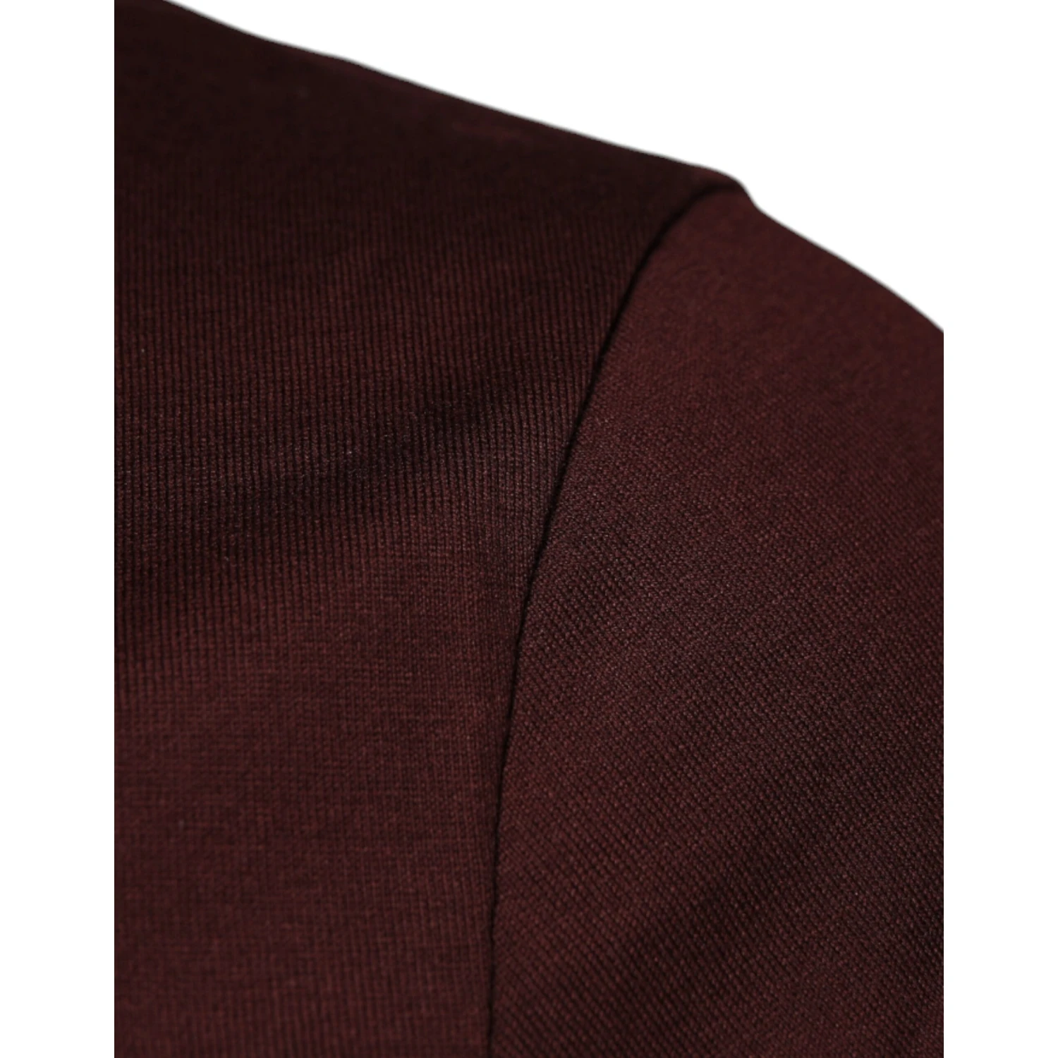 Maroon DG Logo Cotton Crew Neck T-shirt