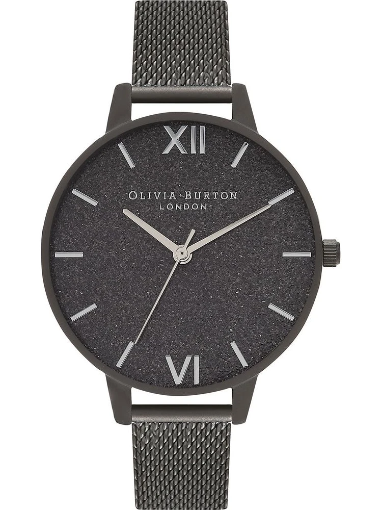 Black Stainless Steel Dress Watch