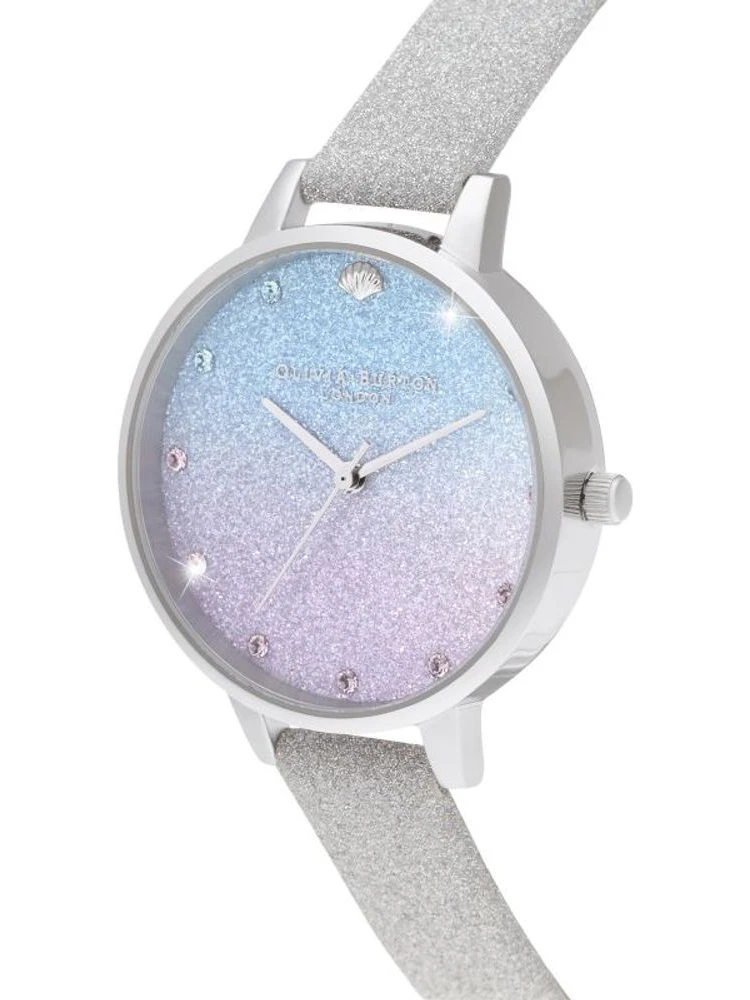 Gray Artificial Leather Dress Watch alternative