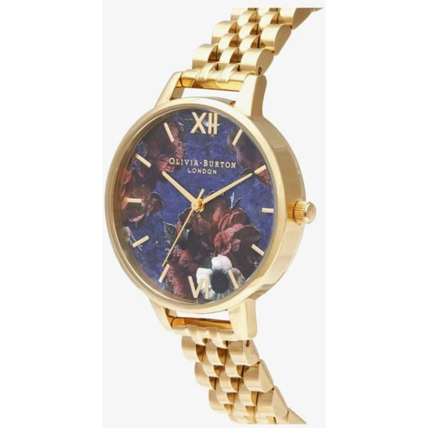 Gold Stainless Steel Dress Watch