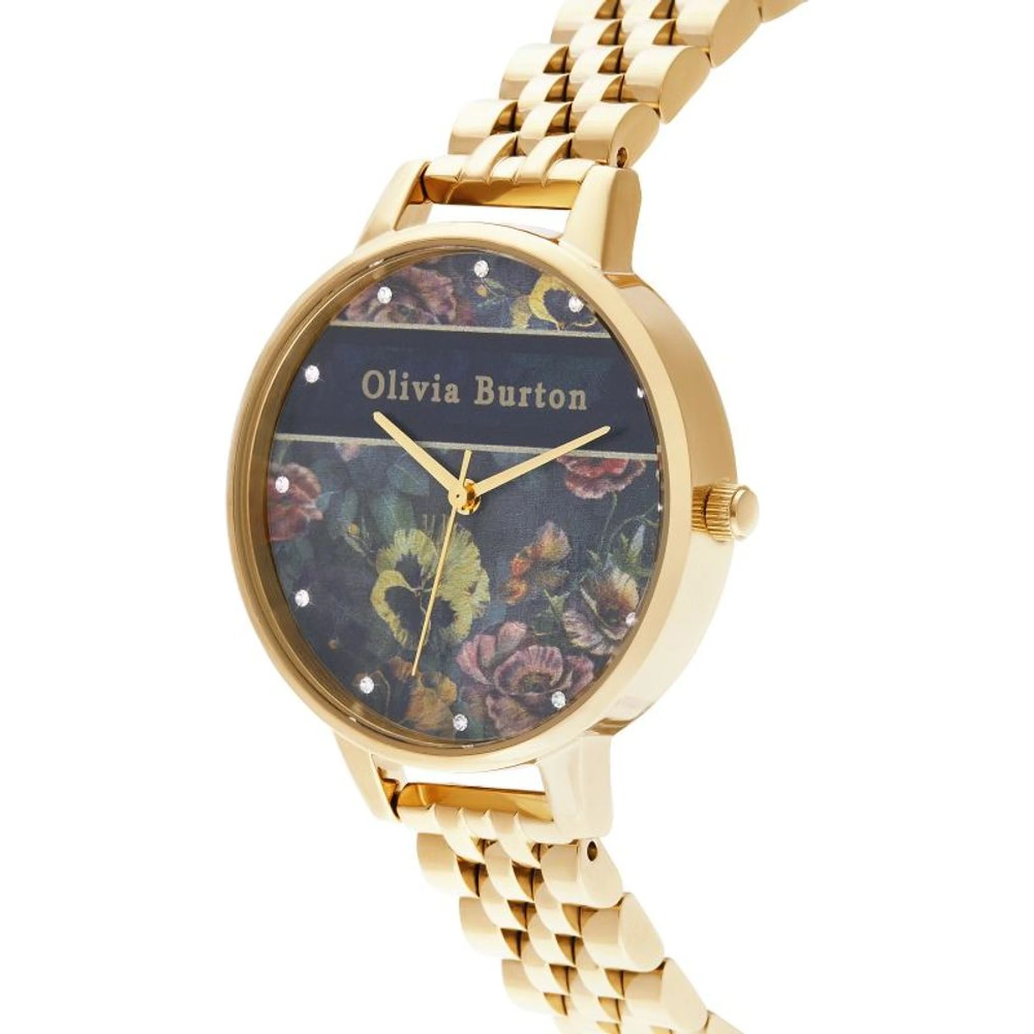 Gold Stainless Steel Dress Watch