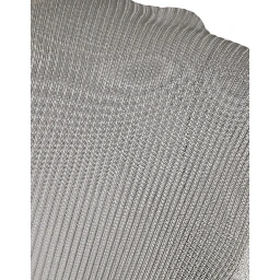 White Long Sleeve Turtleneck Men Pullover Sweater