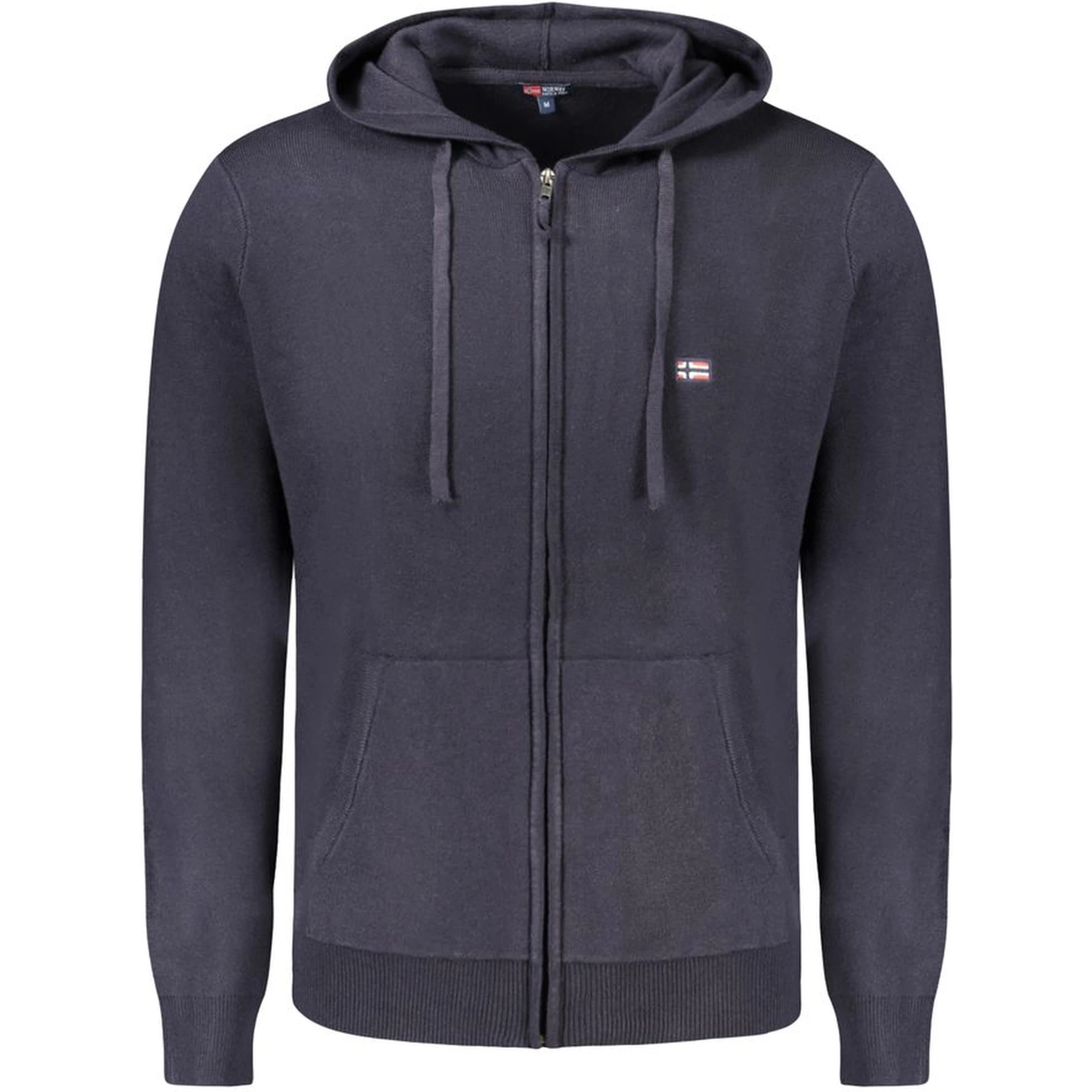 Blue Polyester Sweater