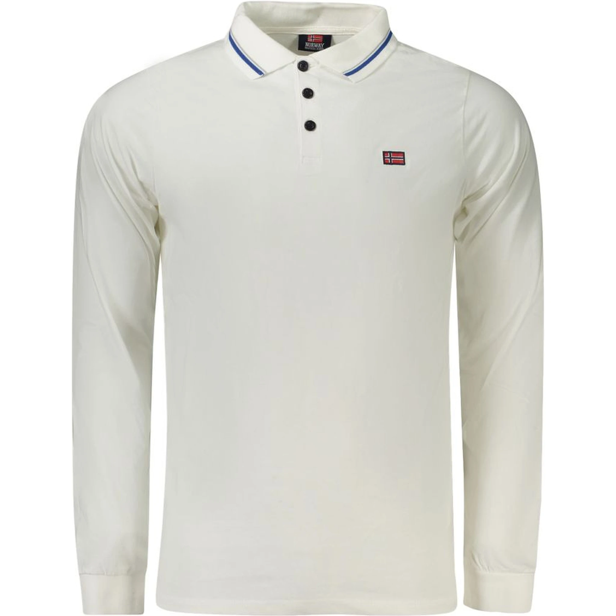 White Cotton Polo Shirt