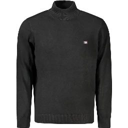 Black Polyester Sweater