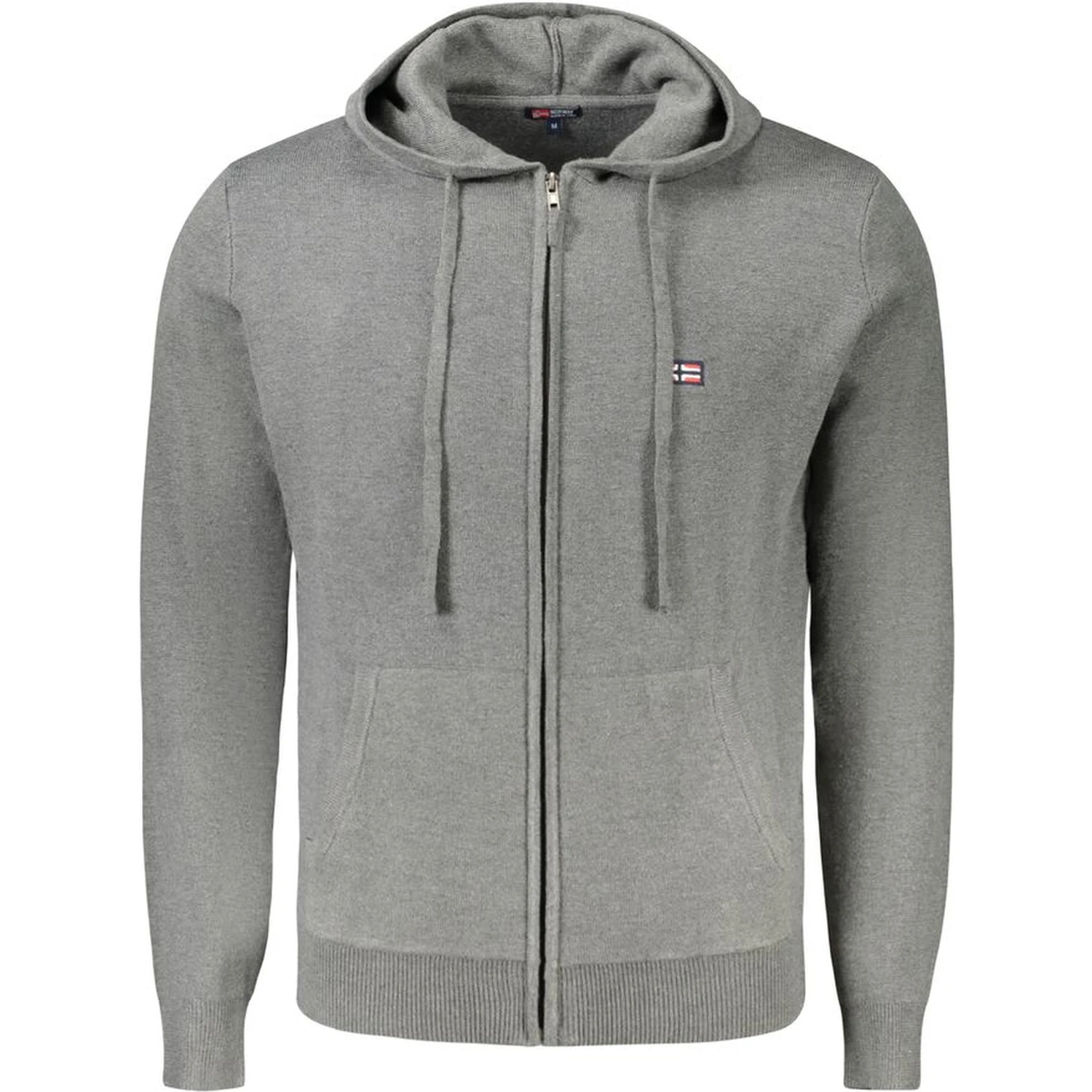 Gray Polyester Sweater