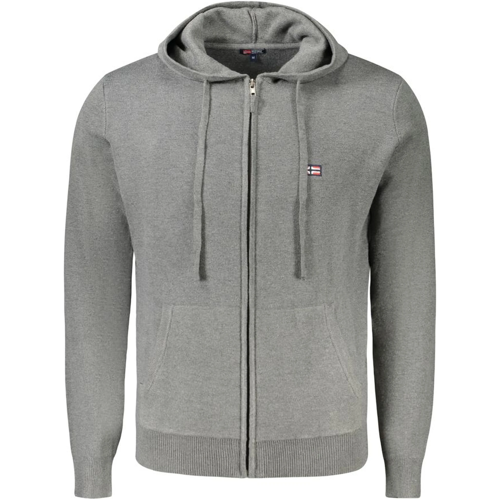 Gray Polyester Sweater