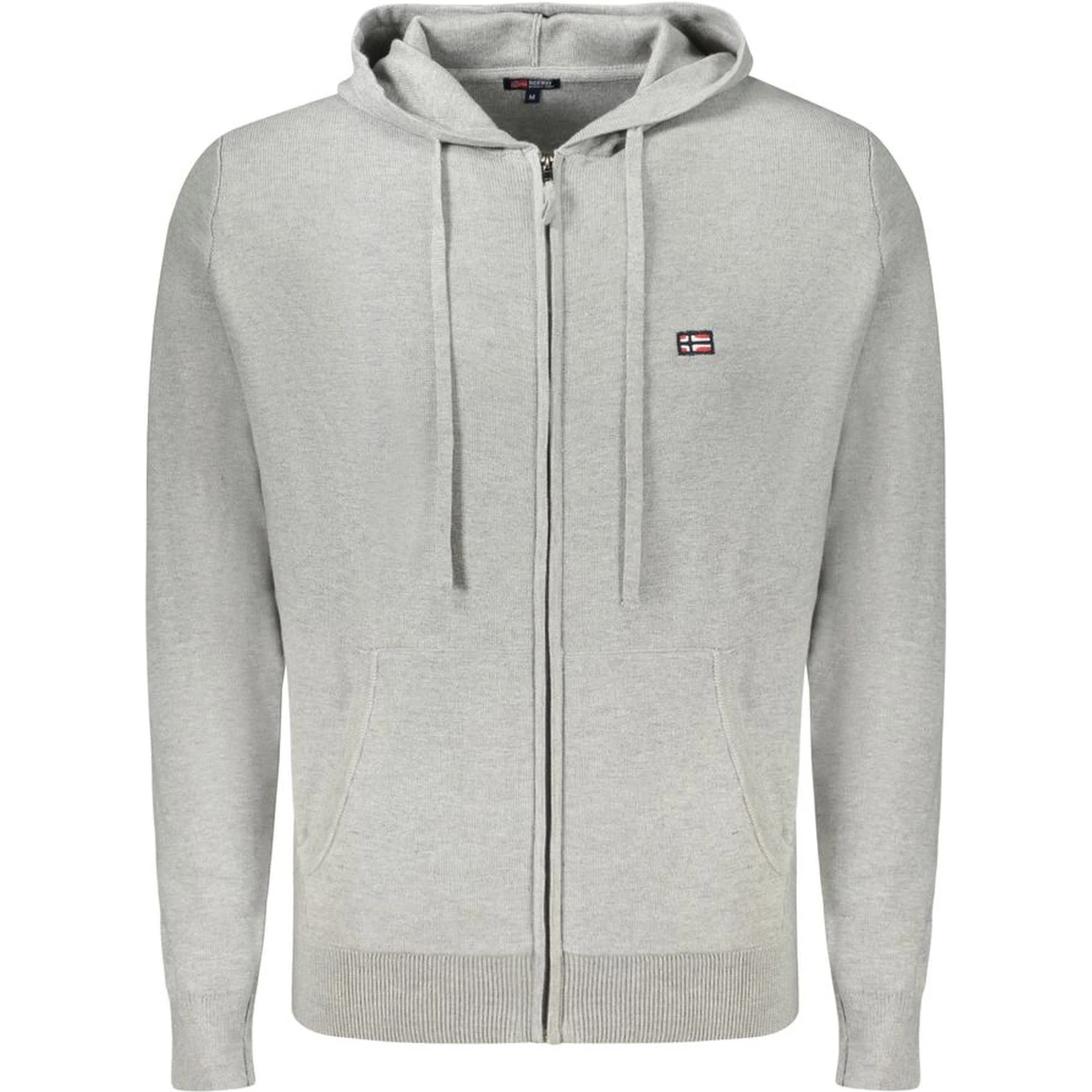 Gray Polyester Sweater