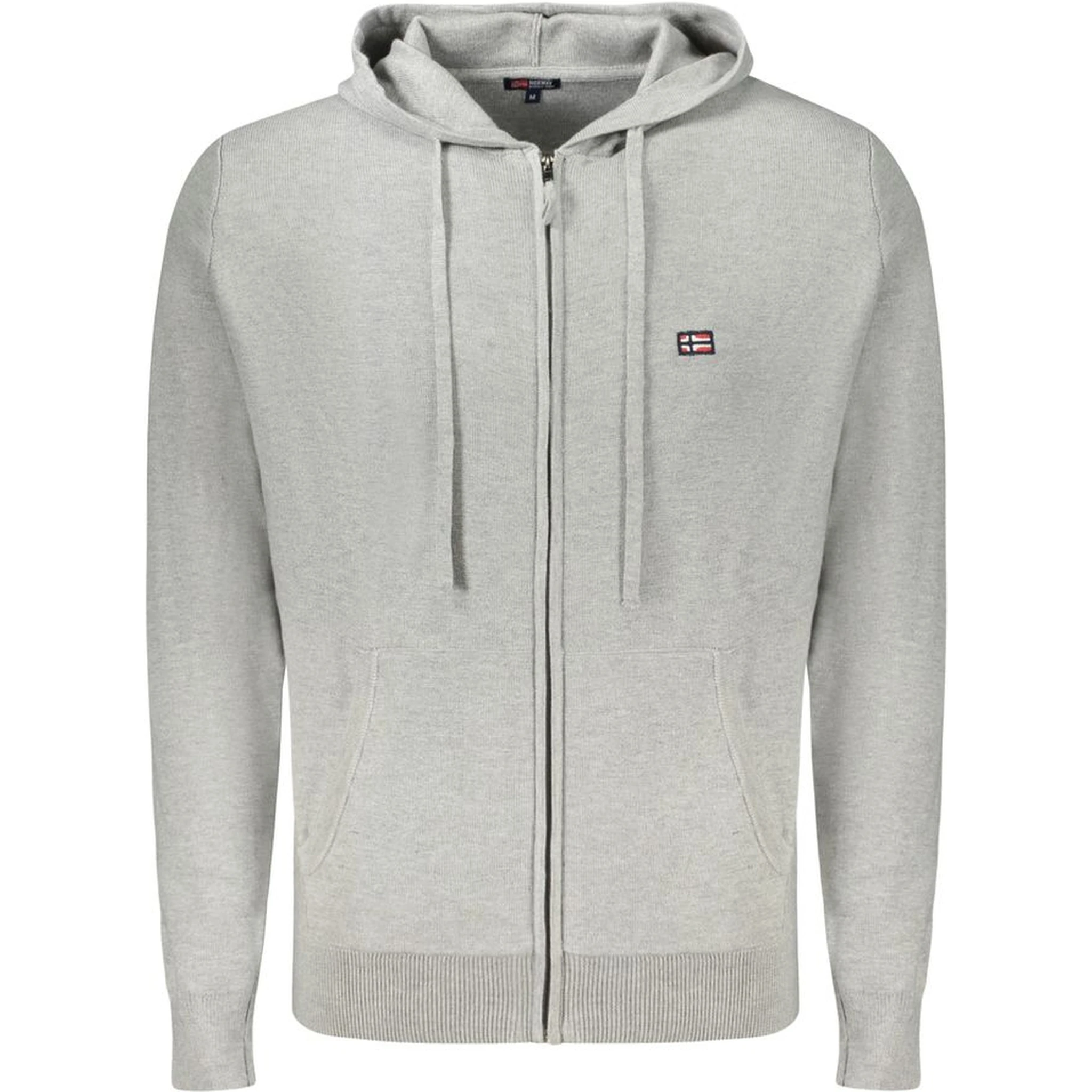 Gray Polyester Sweater