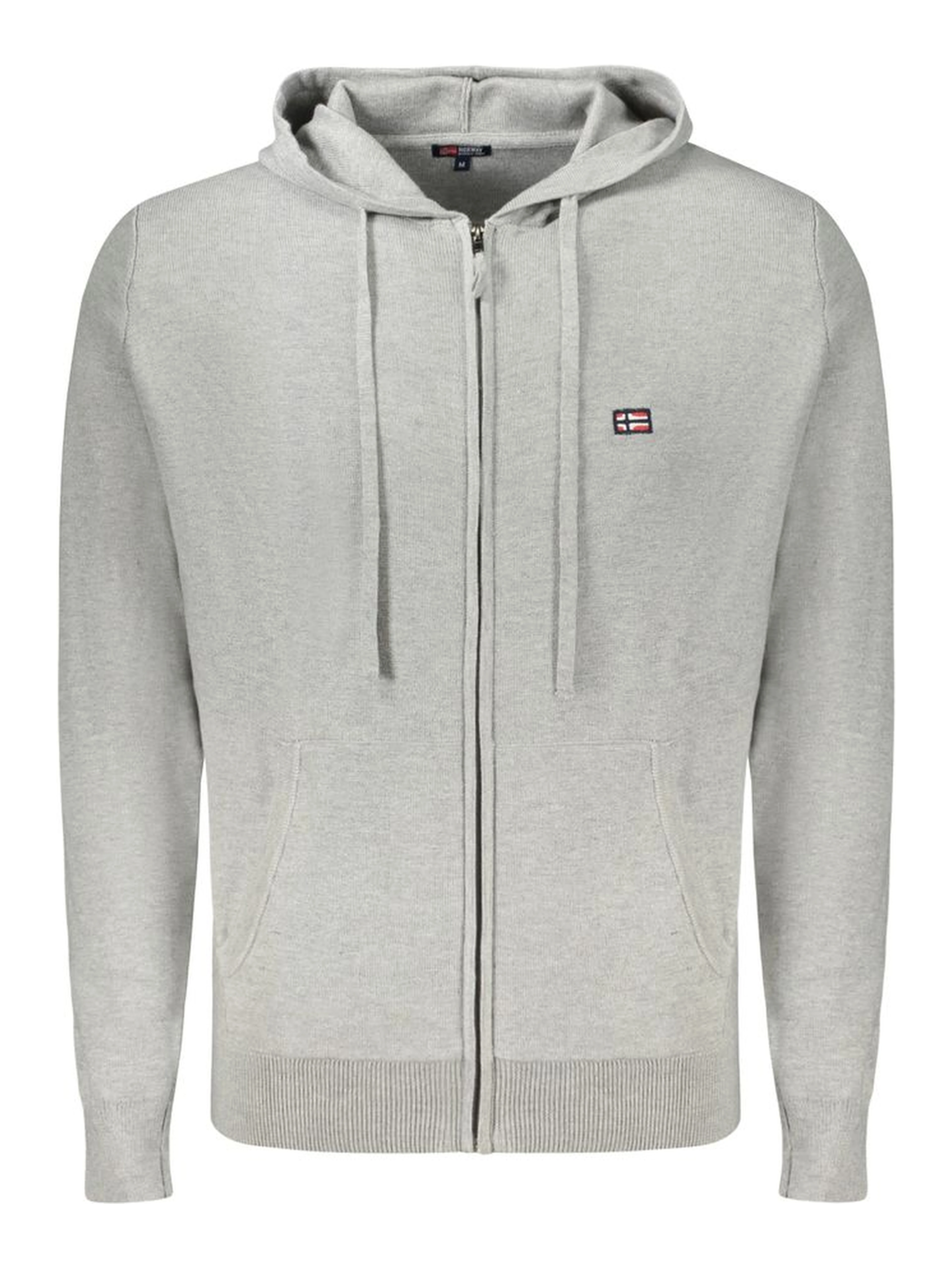 Gray Polyester Sweater