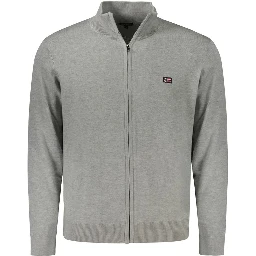 Gray Polyester Sweater