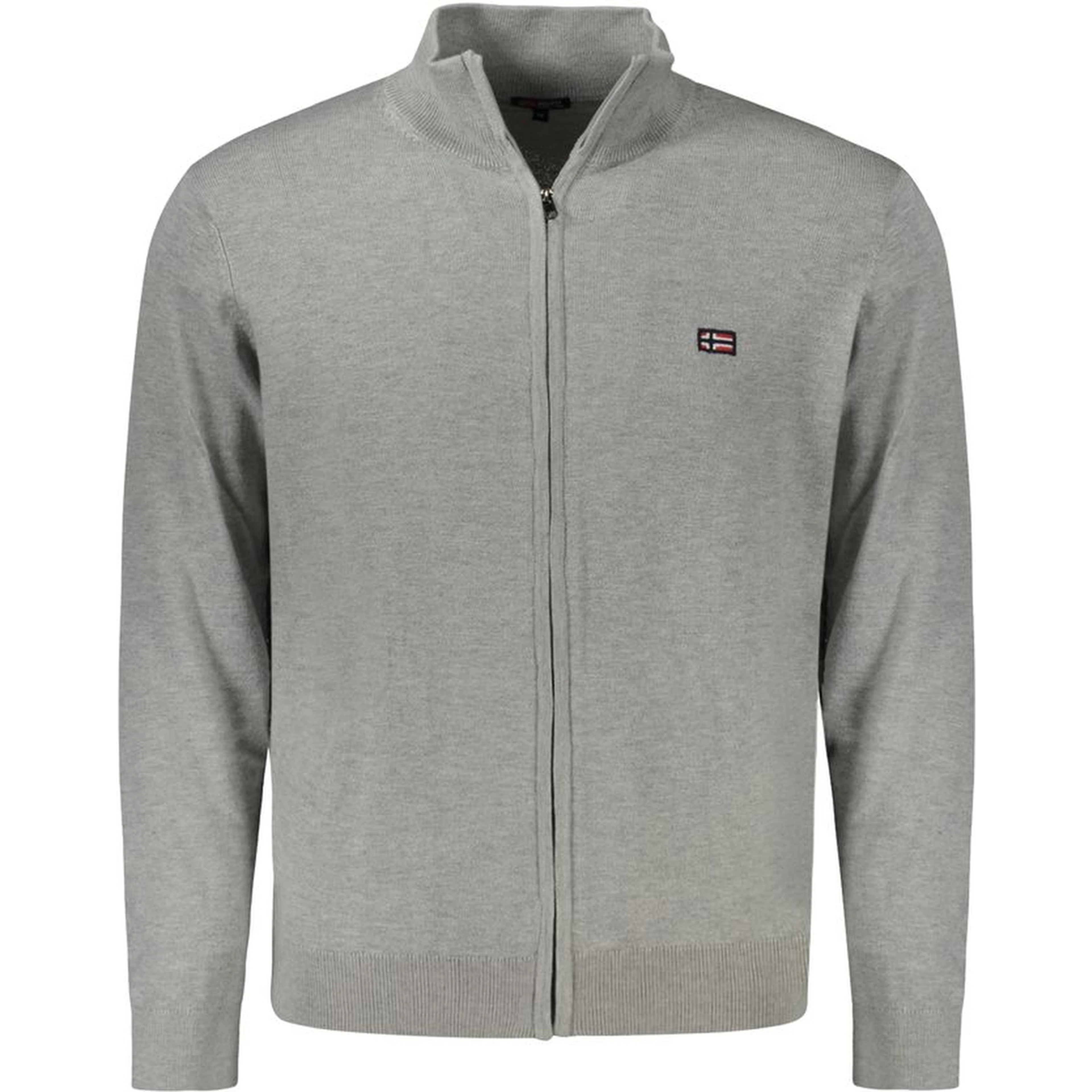 Gray Polyester Sweater
