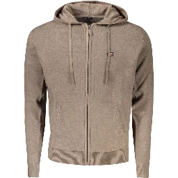 Brown Polyester Sweater