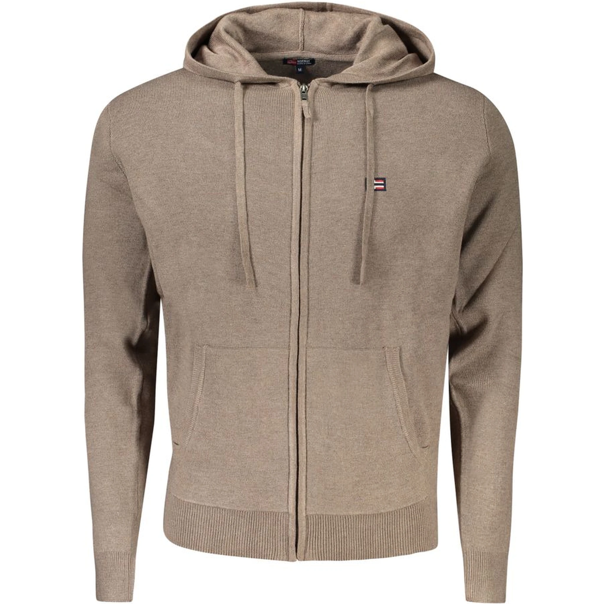 Brown Polyester Sweater