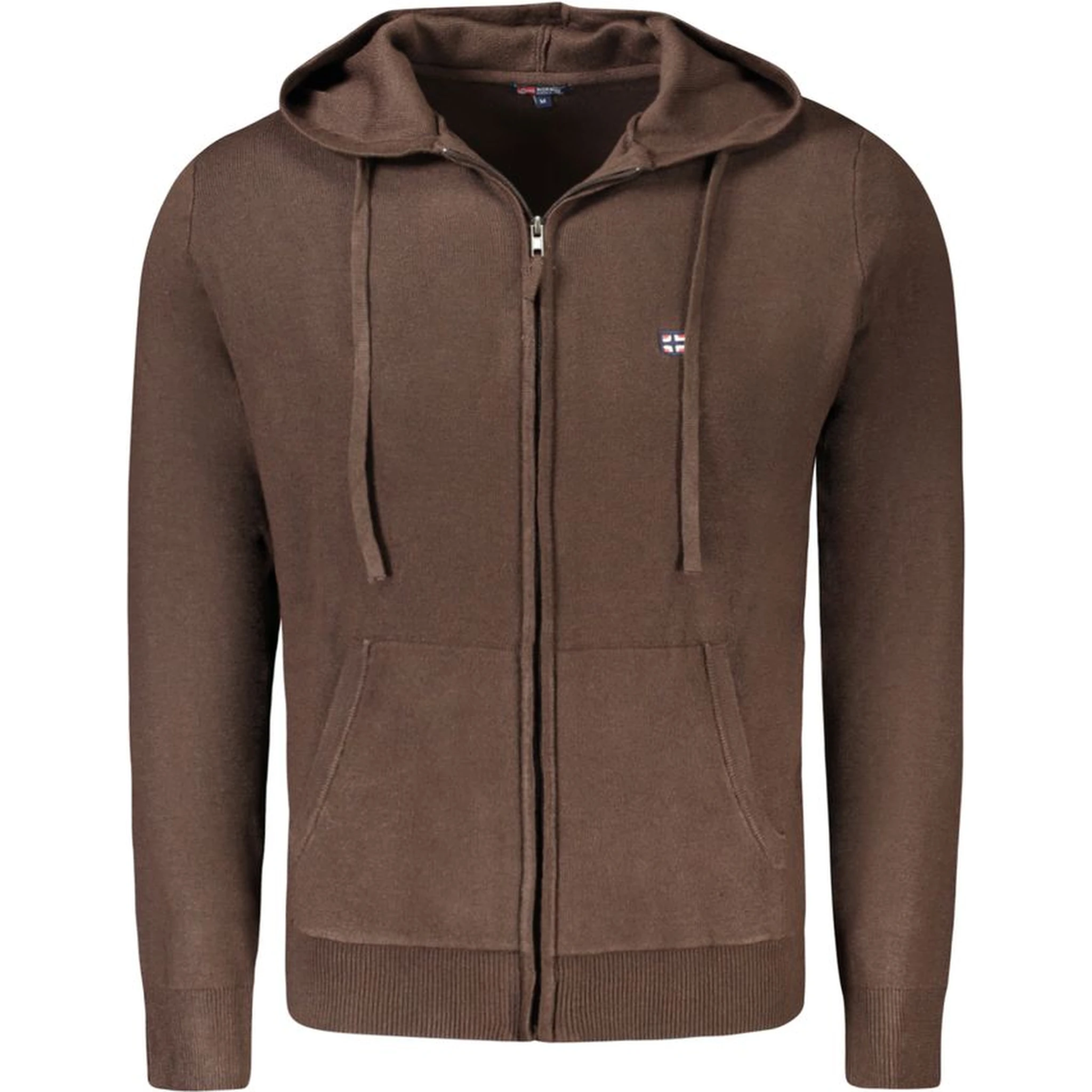 Brown Polyester Sweater