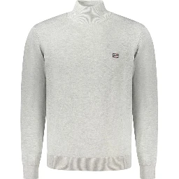 Gray Polyester Sweater